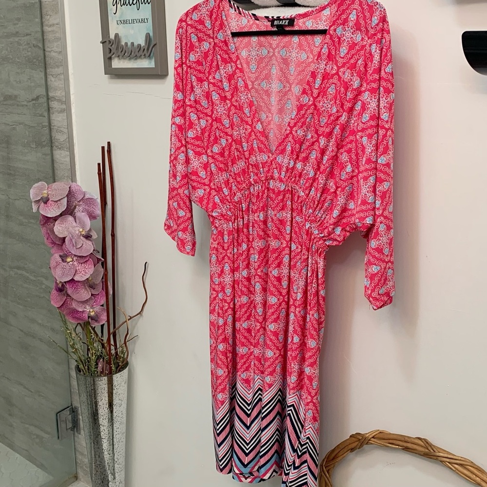 Beautiful pink Summer dress XL